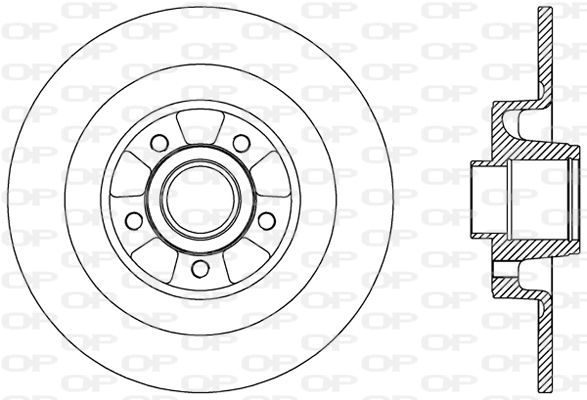 OPEN PARTS Piduriketas BDA2507.10